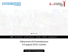Tablet Screenshot of finnmarksturen.com
